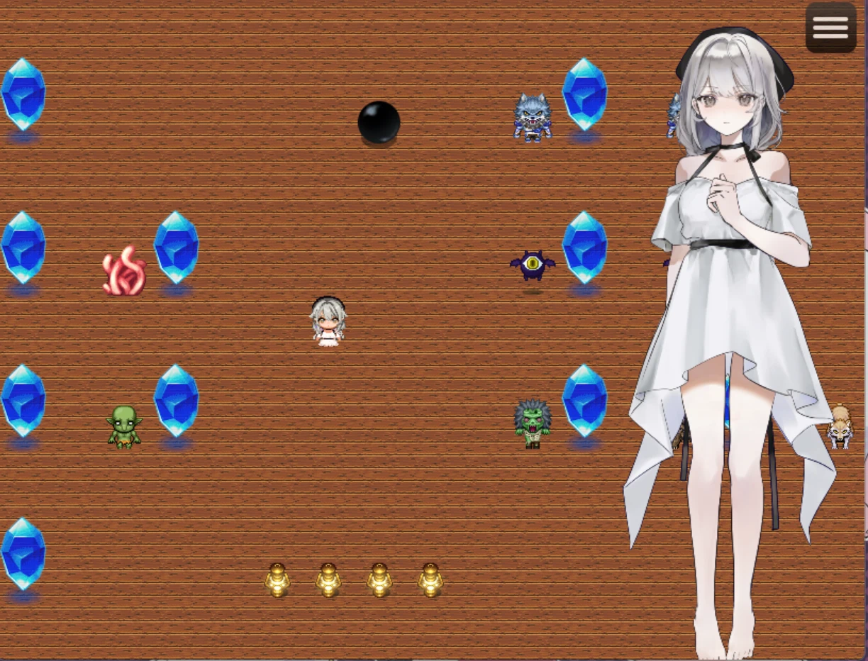 图片[2]-【RPG/AI汉化】魔物的洞窟 ～被囚禁的少女爱丽丝～ #モンスターの洞窟～囚われの少女エリス～-紫星的菜单 - 仅收录精品的小站