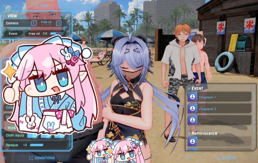 [SLG]驱动妖精DLC海边-紫星的菜单 - 仅收录精品的小站