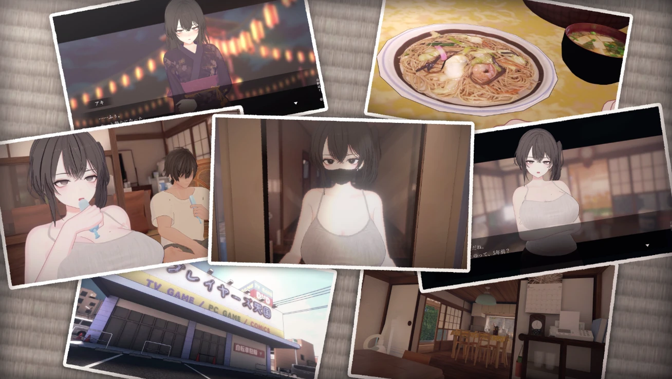 图片[3]-【3D动态/SLG】ナツノアト ～年上幼なじみとの田舎暮らし～ 体验版-紫星的菜单 - 仅收录精品的小站